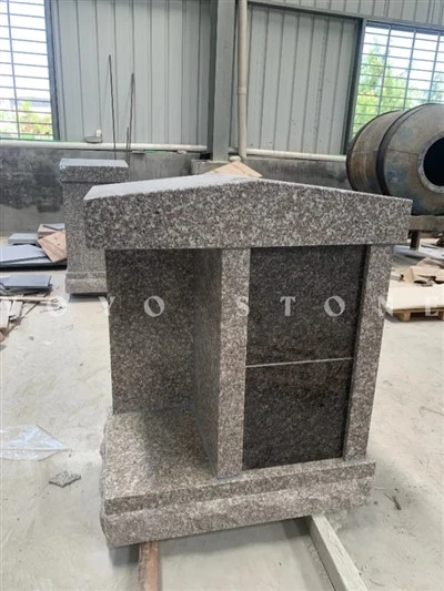 2 কুলুঙ্গি কলম্বারিয়াম ব্রাউন গ্রানাইট