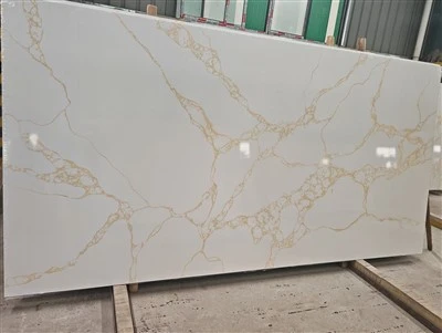 Calacatta গোল্ড কোয়ার্টজাইট স্ল্যাব